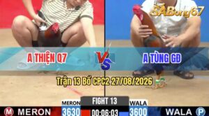 Trận 13 CPC2 27/08/2026 – Anh Tùng GĐ Gặp Anh Thiện Quận 7