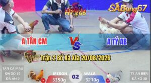 Trận 2 Xà Xía 20/08/2026 – Anh Tân Cà Mau Đụng Độ Với Anh Tý An Biên