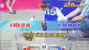 Trận 27 Xà Xía 11/08/2026 – Anh Biện Số 40 Gặp Anh Trà An Biên
