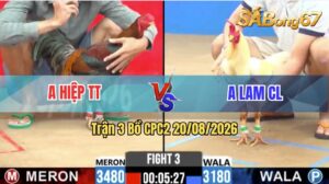 Trận 3 CPC2 20/08/2026 – Anh Hiệp Không Cho Anh Lam Cơ Hội Nào