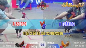 Trận 3 Xà Xía 23/08/2026 – Anh So Campuchia Và Anh Tuấn Rạch Giá