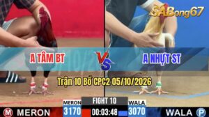 Trận 10 CPC2 05/10/2026 – Anh Tâm Bến Tre Gặp Anh Nhựt Sóc Trăng