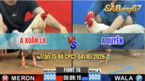 Trận 15 CPC2 04/10/2026 – Anh Xuân Long An Đụng Độ Với Anh Quyên